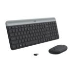 Logitech MK470 Slim Wireless Keyboard and Mouse Combo - Graphite - 920-009204 920-009204