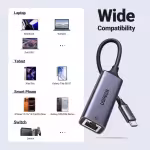 Ugreen CM199 USB-C to RJ45 Gigabit Ethernet Adapter - UG-50737 - Image 3