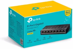 TP-Link LS1008G 8-Port Gigabit Desktop Switch - TL-LS1008G