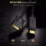 Ugreen DP105 DisplayPort to VGA Cable 1.5m - UG-10247 - Image 2