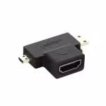 Ugreen Micro HDMI Mini HDMI to HDMI Female Adapter UG-20144