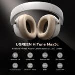 UGREEN HiTune Max5c ANC Headphones - White - UG-35758 UG-35758