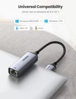 Ugreen CM209 USB 3.0 to RJ45 Gigabit Ethernet Adapter - UG-50922 UG-50922
