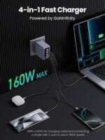 Ugreen Nexode Pro 160W 4-Port GaN Charger - UG-25878 UG-25878