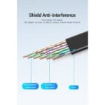 Vention Flat HDMI Cable 0.5M Black - VEN-AAKBD VEN-AAKBD