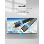 Vention Flat HDMI Cable 0.5M Black - VEN-AAKBD VEN-AAKBD