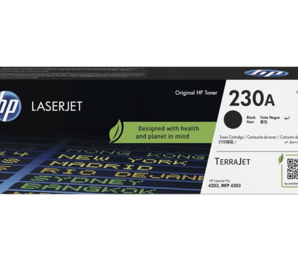 HP 230A Black Original LaserJet Toner Cartridge - W2300A