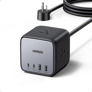 Ugreen DigiNest Cube Power Strip 3-Outlet 65W - UG-90906