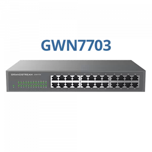 Grandstream GWN7703 24Port Gigabit Unmanaged Network Switch
