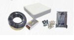 Universal CCTV Installation Kit - BNC Connectors, DC Power Jacks, 12V 5A Power Supply