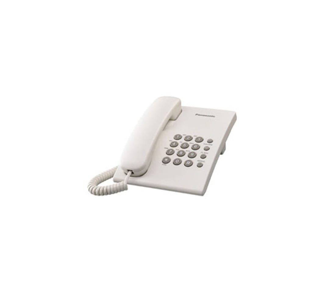 Panasonic KX-TS500 Single Line Corded Telephone@2x Panasonic KX-TS500 Single Line Corded Telephone