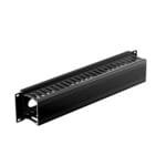 19-Inch 2U Horizontal Cable Manager with Finger Duct and Cover Accessories-da8e65127d2b