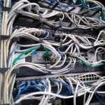 1U Horizontal Cable Manager 19-Inch Rackmount with 5 D-Rings Accessories-30548f4c458c