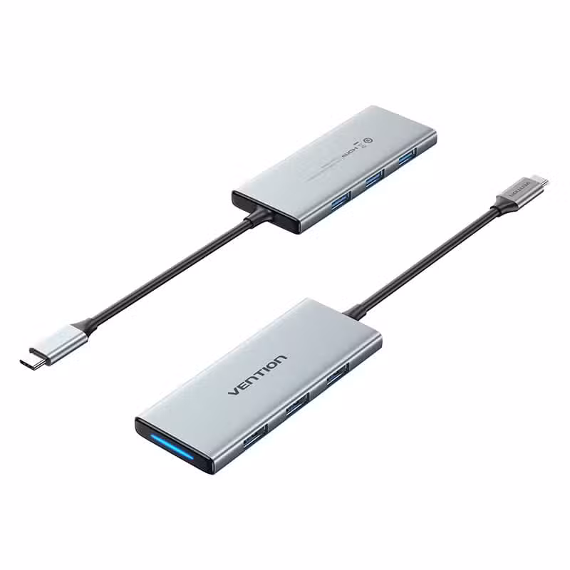 Vention 7-in-1 USB-C Docking Station 4K HDMI 100W PD 3x USB 3.0 (TOJHB)