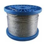 6mm Galvanized Steel Guy Wire 150m Coil