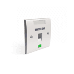 APKR 1 Port Faceplate Single Gang Shuttered Accessories-752a032793ec