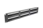 APKR Cat 6 24-Port Loaded Patch Panel 1U 19-Inch