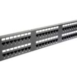 APKR Cat 6 24-Port Loaded Patch Panel 1U 19-Inch