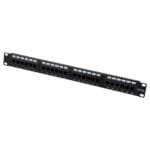 APKR Cat 6 24-Port Loaded Patch Panel 1U 19-Inch Accessories-0ea4a329d3ec