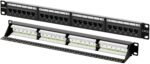 APKR Cat 6 24-Port Loaded Patch Panel 1U 19-Inch Accessories-0ea4a329d3ec