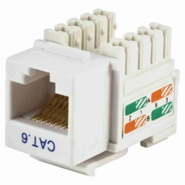 APKR Cat 6 RJ45 UTP Keystone Module