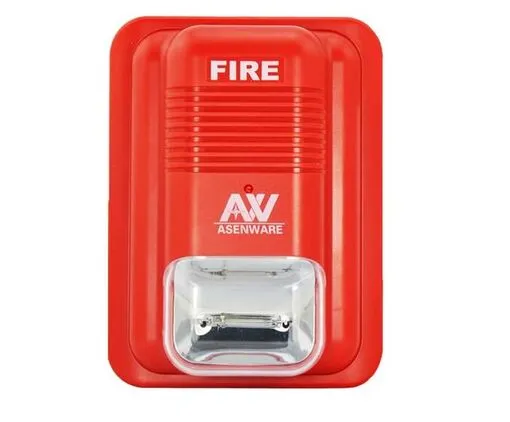 Asenware AW-CSS2166-5 Fire Strobe Sounder 24V DC Conventional Alert