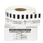 Brother DK-22210 Compatible Label Roll 29mm x 30.48m Continuous Paper DK-22210