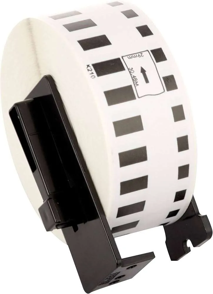 Brother-DK-22210-Continuous-Paper-Label-Roll1 Brother DK-22210 Compatible Label Roll 29mm x 30.48m Continuous Paper
