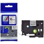 Brother TZ2-241 18mm x 8m Black on White Laminated Label Tape