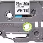 Brother TZe-231 12mm Black on White Laminated Label Tape TZ2-231