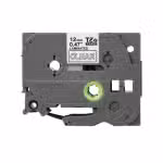 Brother WZC-s131 12mm Black on Clear Laminated Label Tape WZC-s131