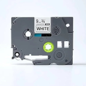 Casio BYZ-9WE 9mm Black on White Label Tape (8m)