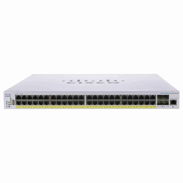 Cisco Business CBS350-48P-4G 48-Port Gigabit PoE+ Managed Switch 4x 1G SFP