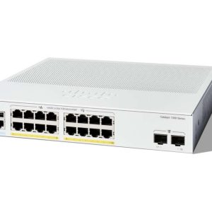 Cisco Catalyst 1300-16P-2G 16-Port PoE+ 2x1G SFP Layer 3 Switch
