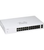 Cisco CBS110-24T 24-Port Gigabit Unmanaged Switch with 2x 1G SFP CBS110-24T-UK