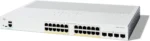 Cisco Catalyst 1300-24P-4G 24-Port PoE+ Managed Switch