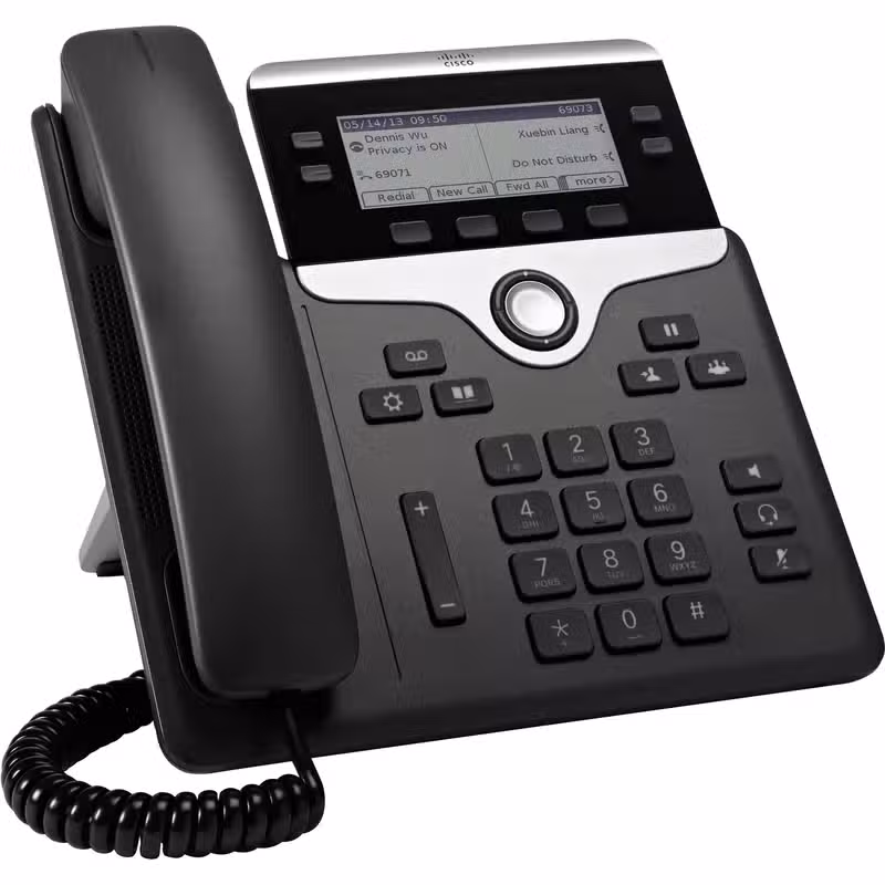 Cisco CP-7841-K9 4-Line Gigabit IP Phone