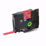 Brother TZ2-431 12mm Black on Red Label Tape 8m