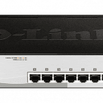 D-Link DGS-1210-10P 8-Port Gigabit PoE+ Smart Managed Switch with 2 SFP Slots