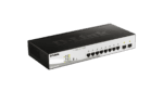 D-Link DGS-1210-10P 8-Port Gigabit PoE+ Smart Managed Switch with 2 SFP Slots DGS-1210-10P