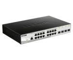 D-Link DGS-1210-20 16-Port Gigabit Smart Managed Switch with 4 SFP Ports - Image 2
