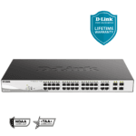 D-Link DGS-1210-28P 28-Port Gigabit PoE Smart Managed Switch DGS-1210-28P