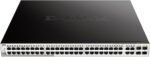 D-Link DGS-1210-52MP 48-Port PoE+ 4-SFP Smart Managed Switch DGS-1210-52MP