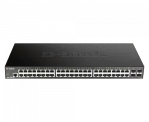 D-Link DGS-1250-52XMP 52-Port PoE+ Smart Managed Switch with 4x 10G SFP+ Uplinks - Image 2