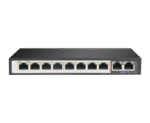 D-Link DGS-F1010P-E 10-Port Gigabit PoE Switch with 8 PoE Ports and 2 Uplink Ports