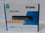 D-Link DGS-F1010P-E 10-Port Gigabit PoE Switch with 8 PoE Ports and 2 Uplink Ports DGS-F1010P-E