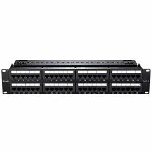 D-Link NPP-C61BLK241 Cat6 24-Port Patch Panel