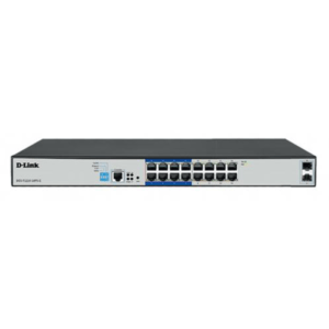 D-Link DGS-F1210-18PS 16-Port Gigabit PoE+ Smart Managed Switch 2-SFP