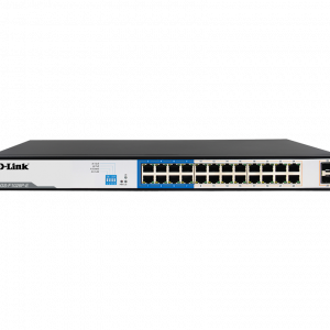 D-Link DGS-F1026P 24-Port Gigabit PoE Switch 2 SFP 250W