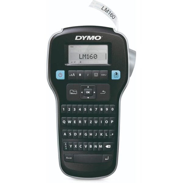 DYMO LabelManager 160P Portable Label Maker, QWERTY Keyboard, LCD Display